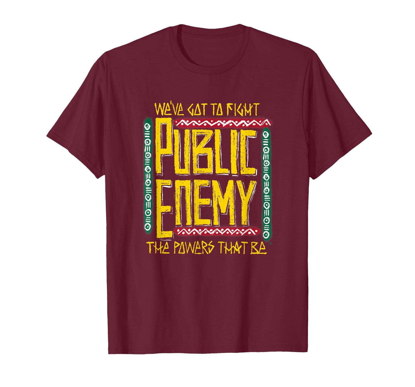 CROSS COLOURS Public Enemy Vintage T-Shirt - Black, Small, Short Sleeve, Crew Neck, Hip Hop Fans, Unisex-Adults, Unisex-Kids