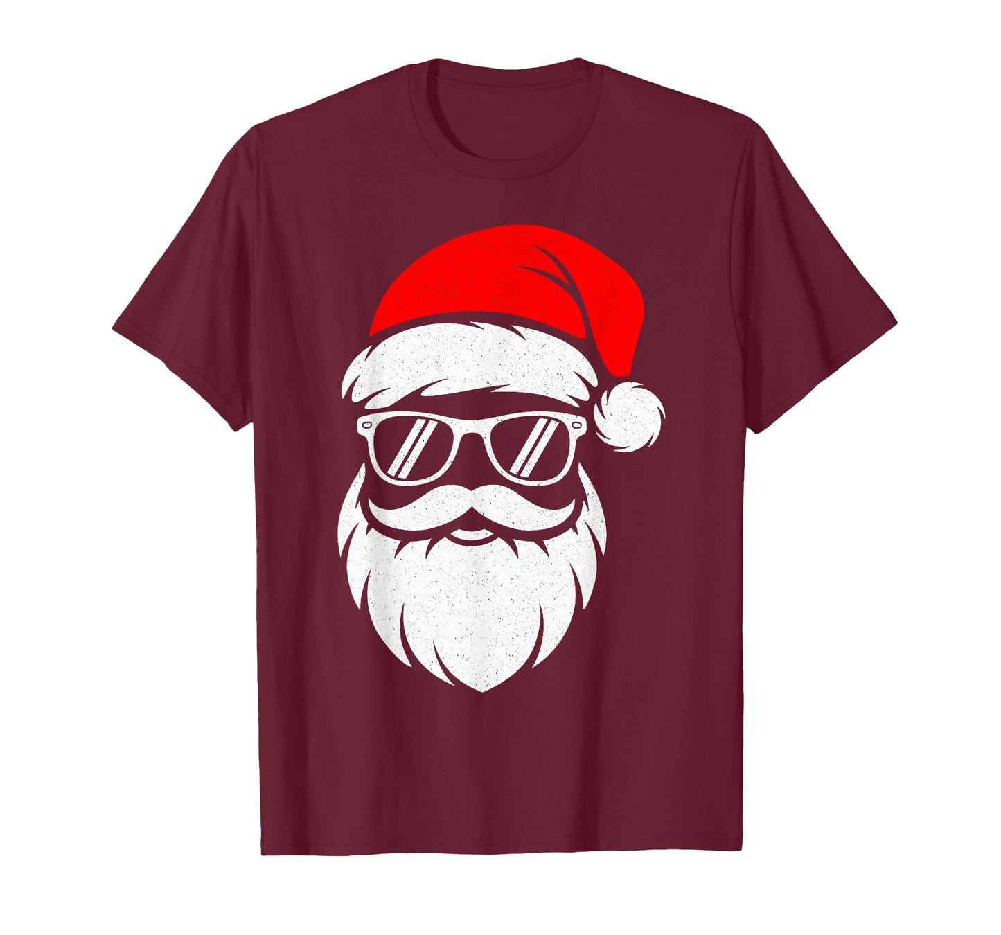 Santa Face Christmas Family Matching Funny Xmas Pajamas T-Shirt