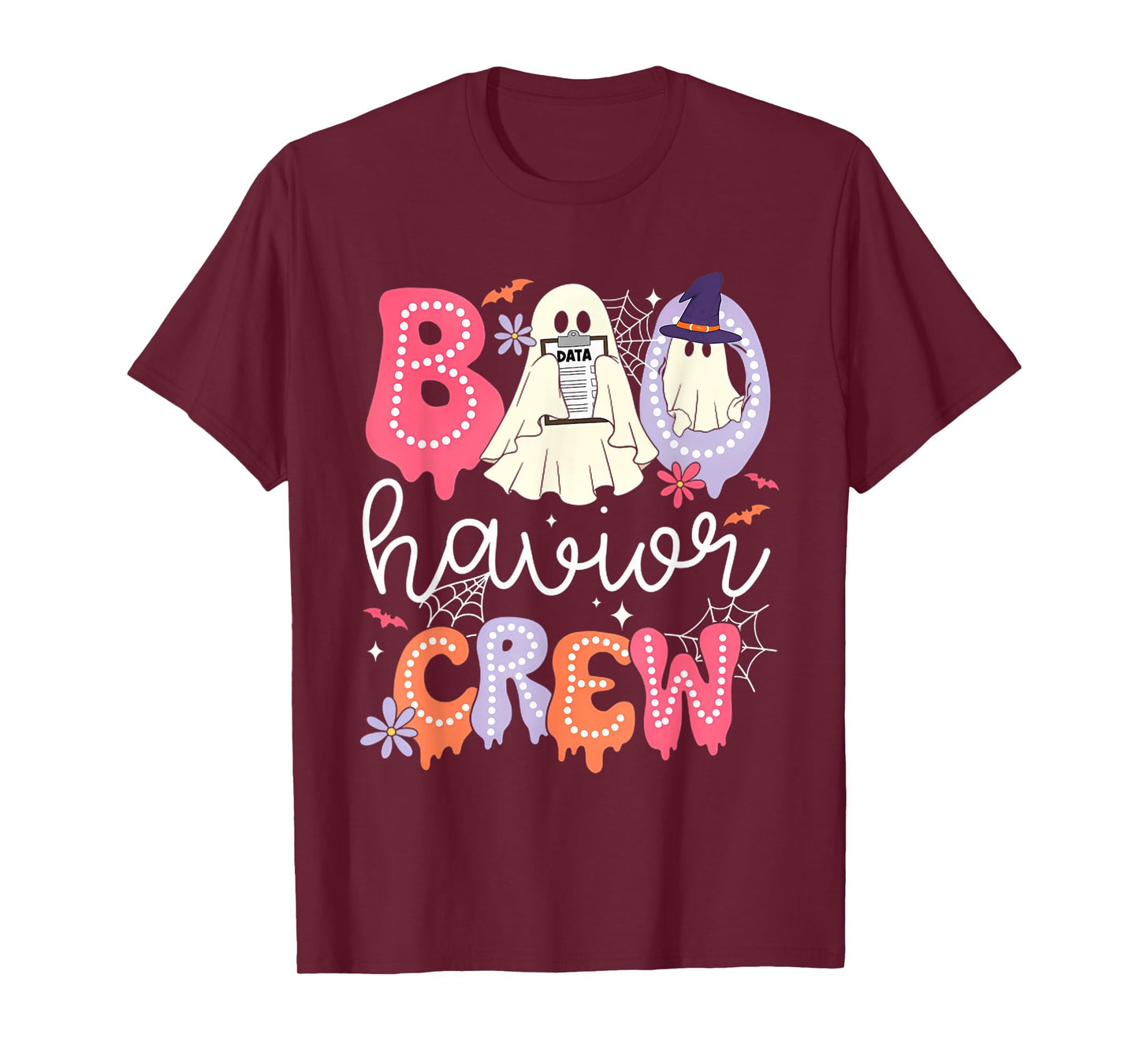 Boo-Havior Crew Behavior Analyst Halloween Therapy T-Shirt