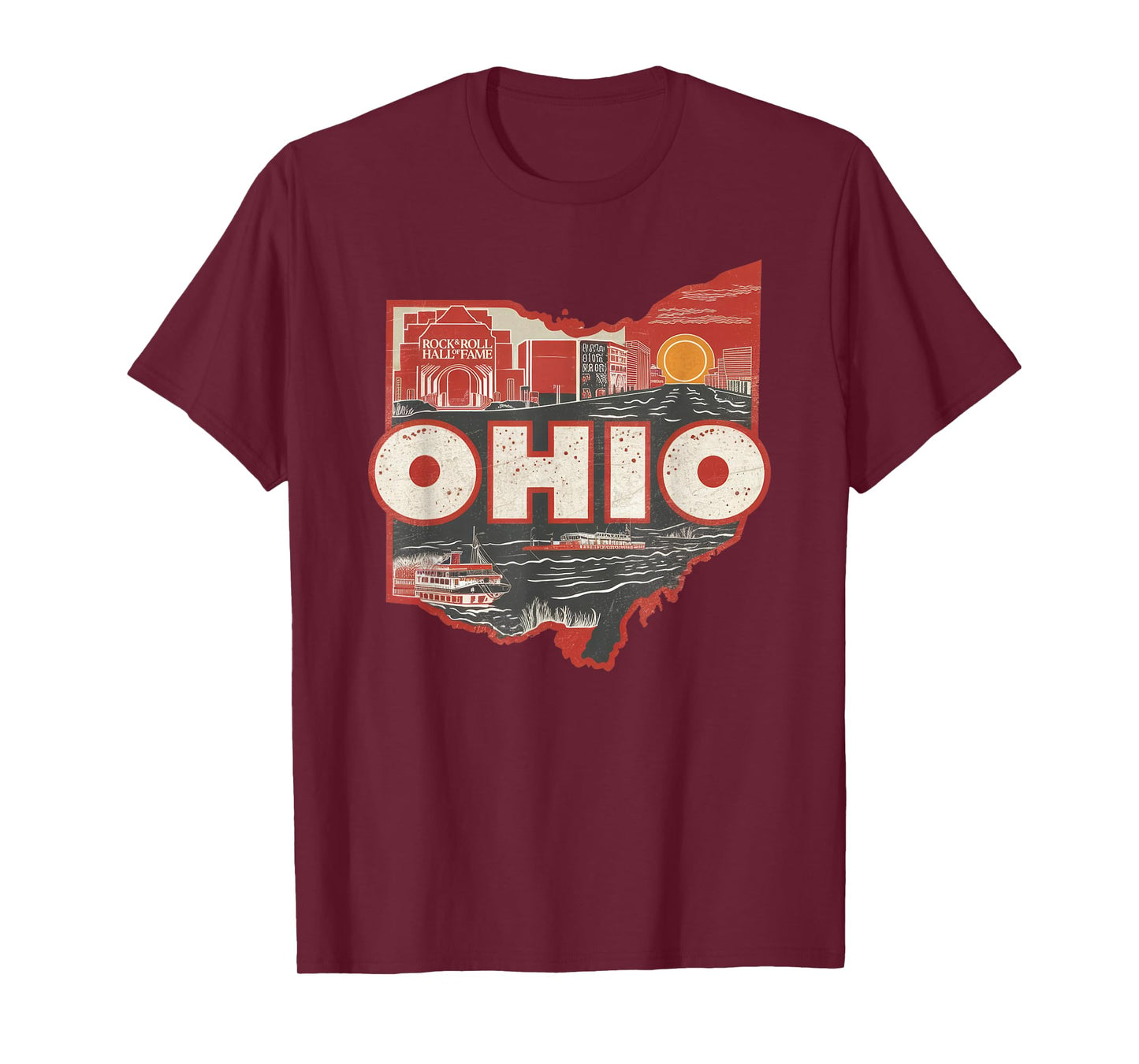 Ohio State of Ohio Retro Ohio T-Shirt