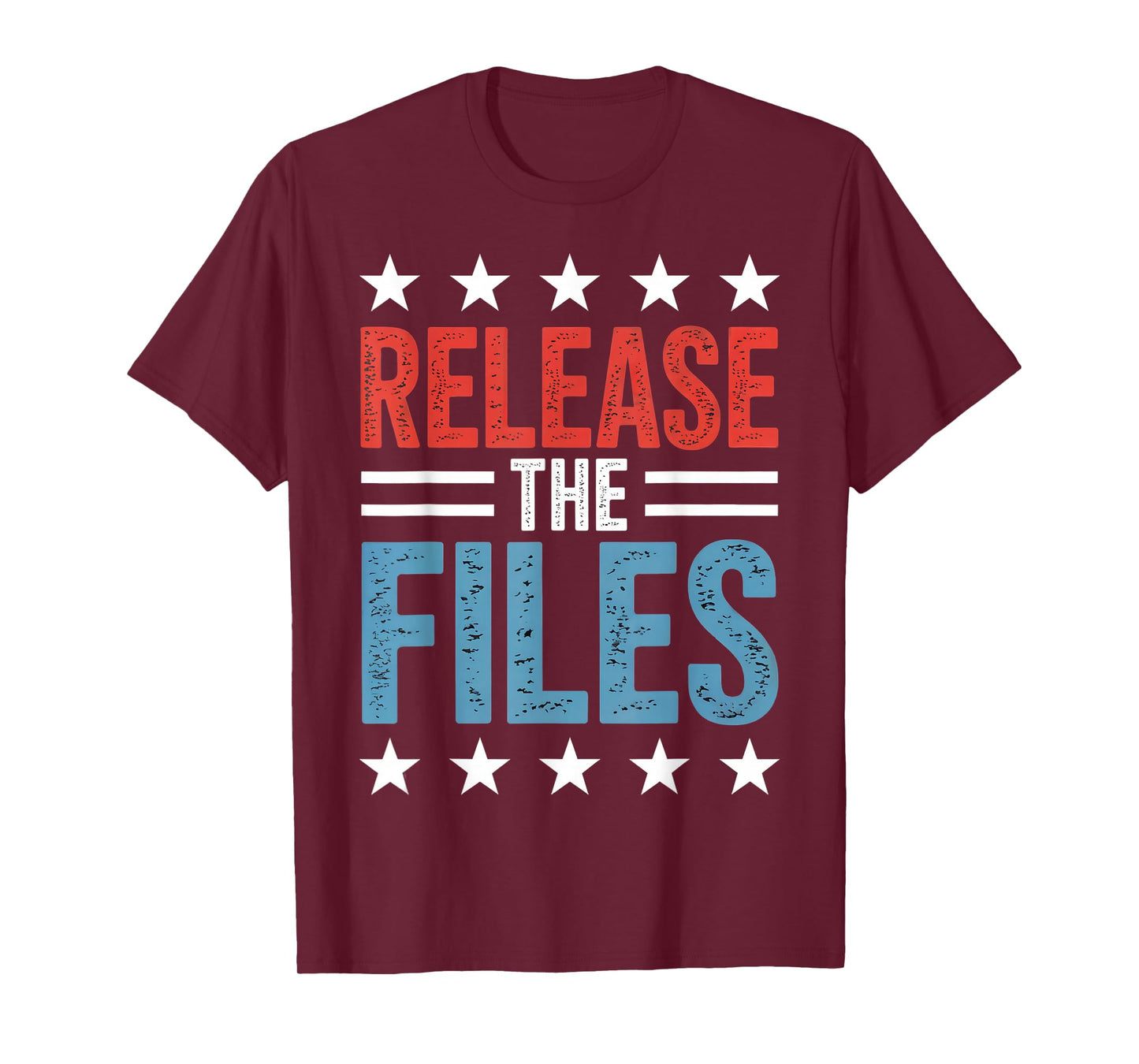 Release The Files US Flag Vintage T-Shirt