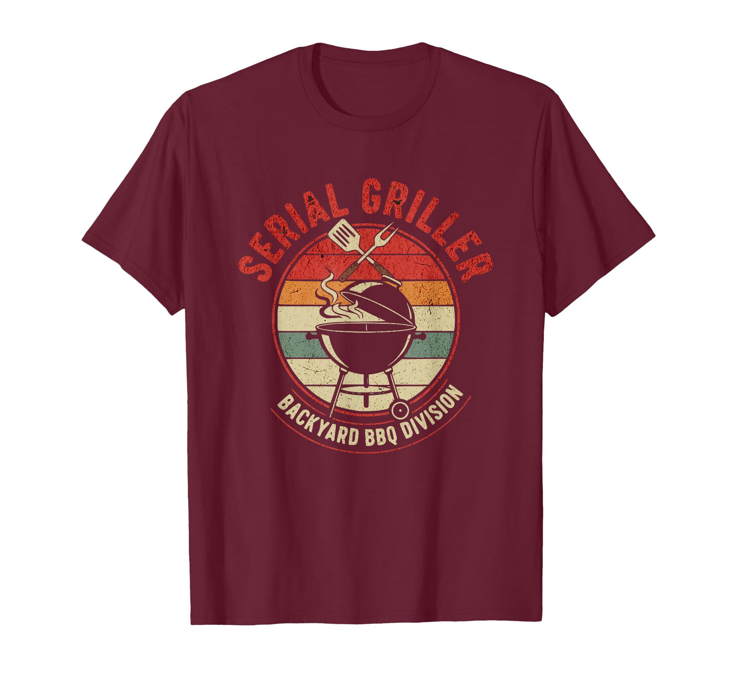 Serial Griller Funny BBQ Backyard Grill Expert Master T-Shirt
