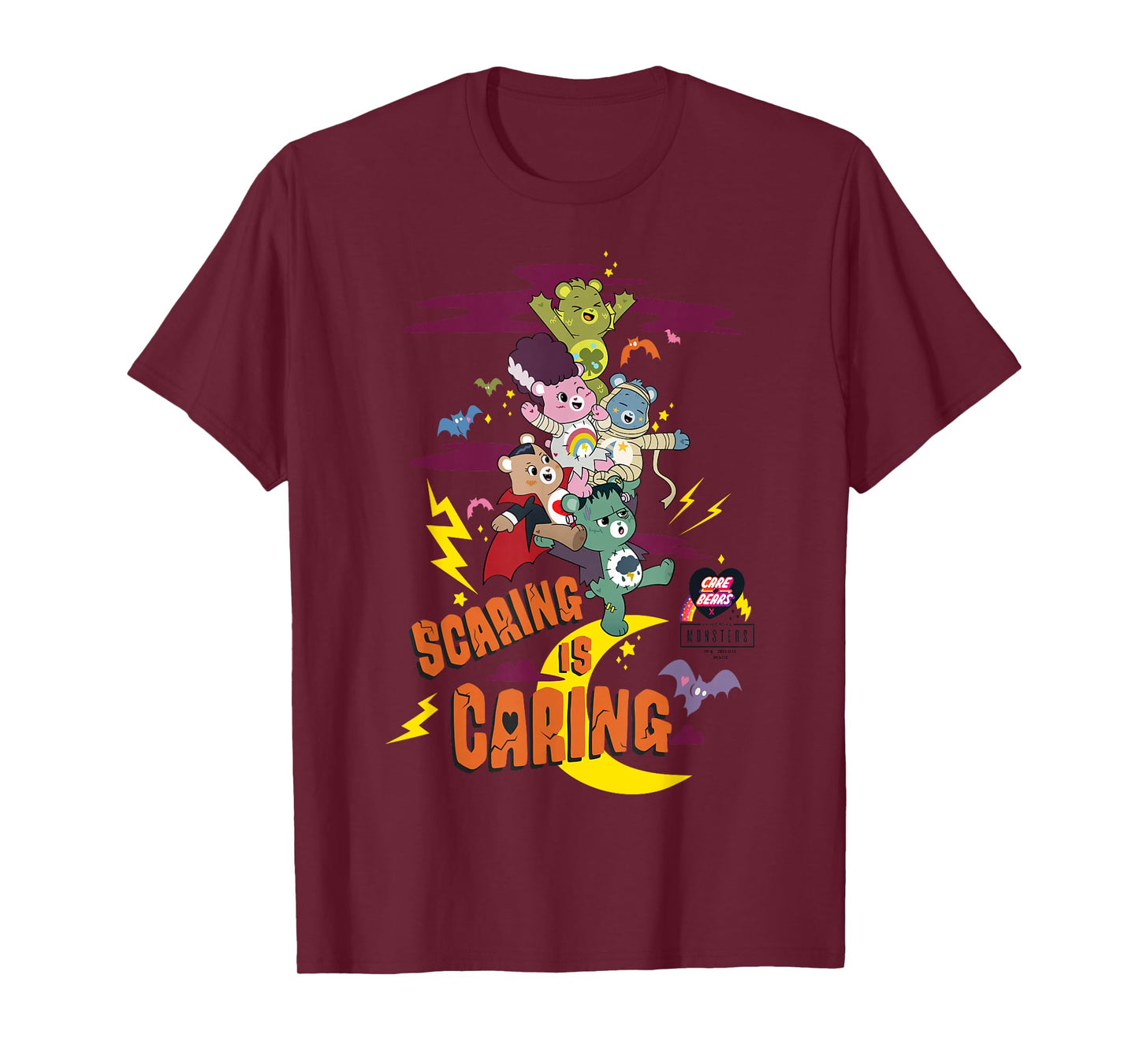 Care Bears x Universal Monsters Scaring is Caring T-Shirt