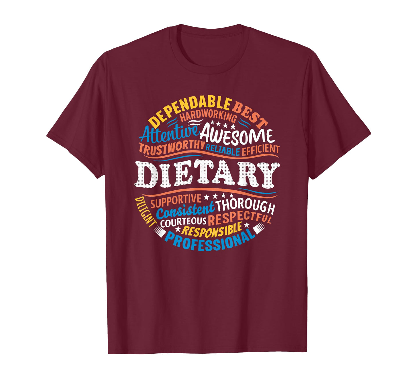 Dietary Shirts Food Service Appreciation Dietary Week Gifts T-Shirt