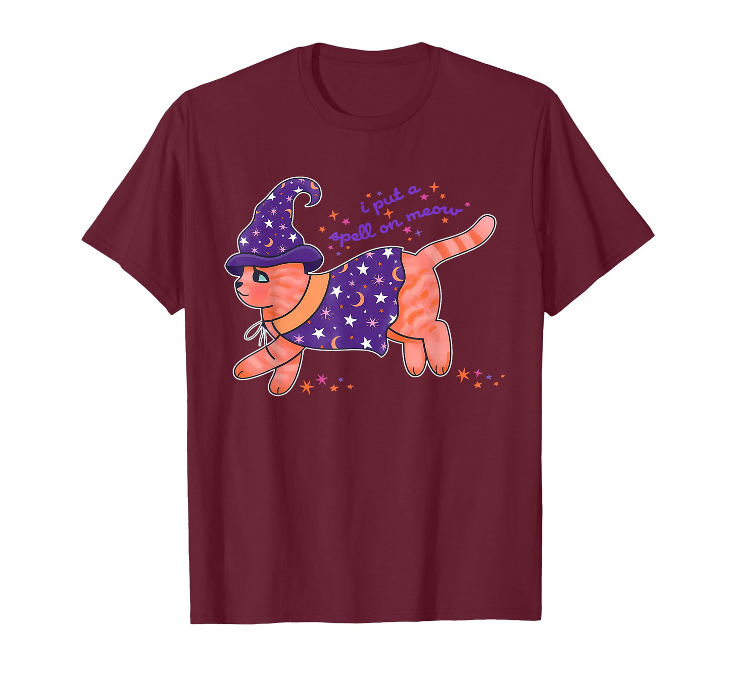I Put A Spell On Meow Witches Halloween T-Shirt