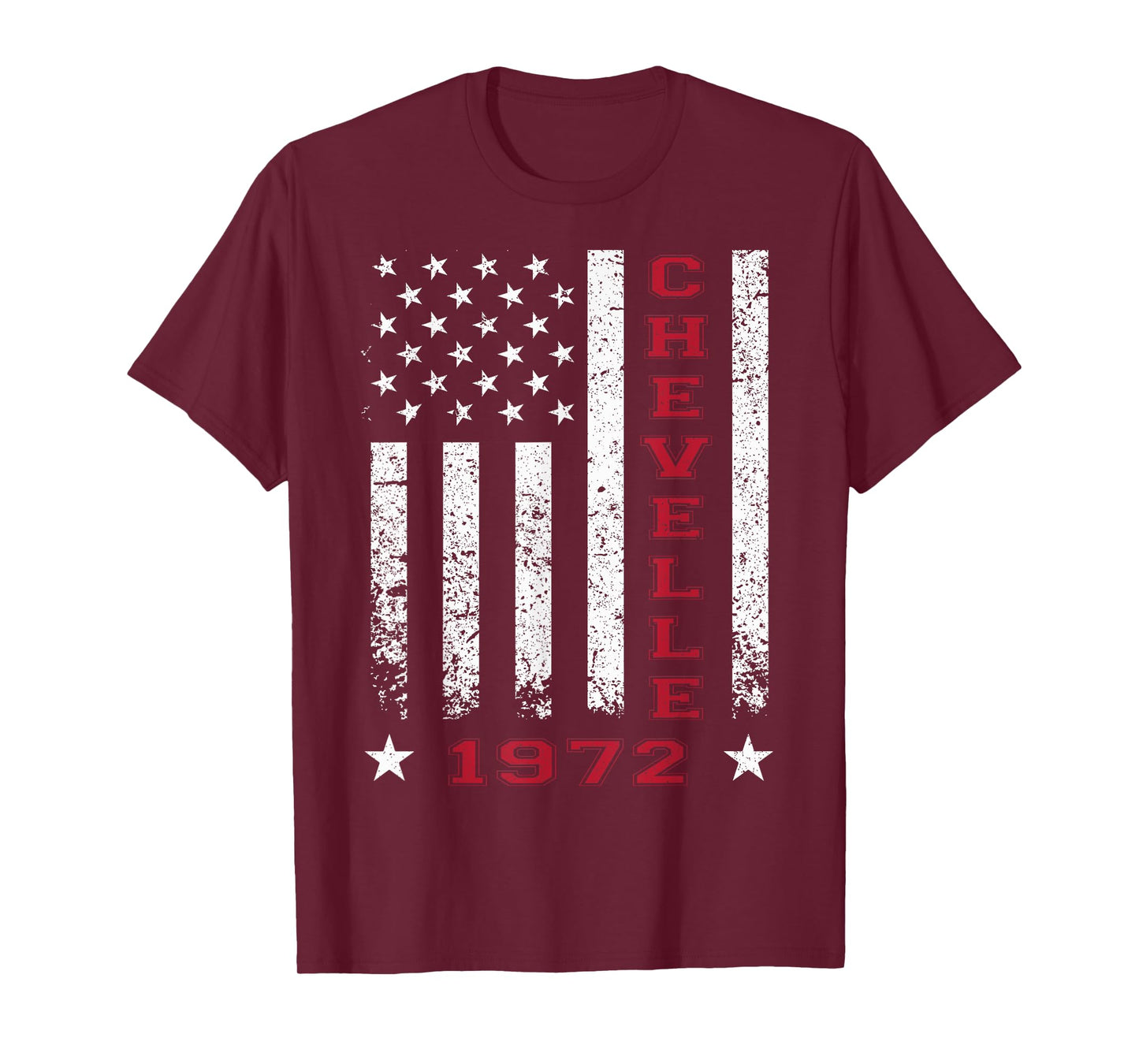 Jersey Style Chevelle 72 1972 Old School Muscle Cars T-Shirt