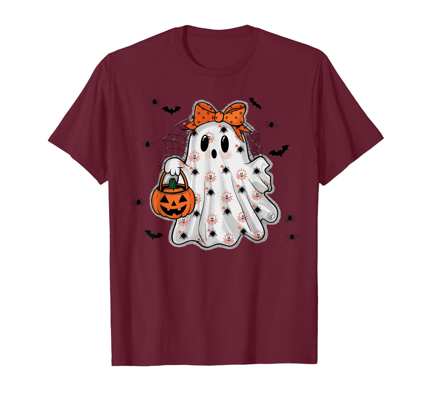 Halloween Tshirt Women Men Skeleton Witch Monster Party T-Shirt
