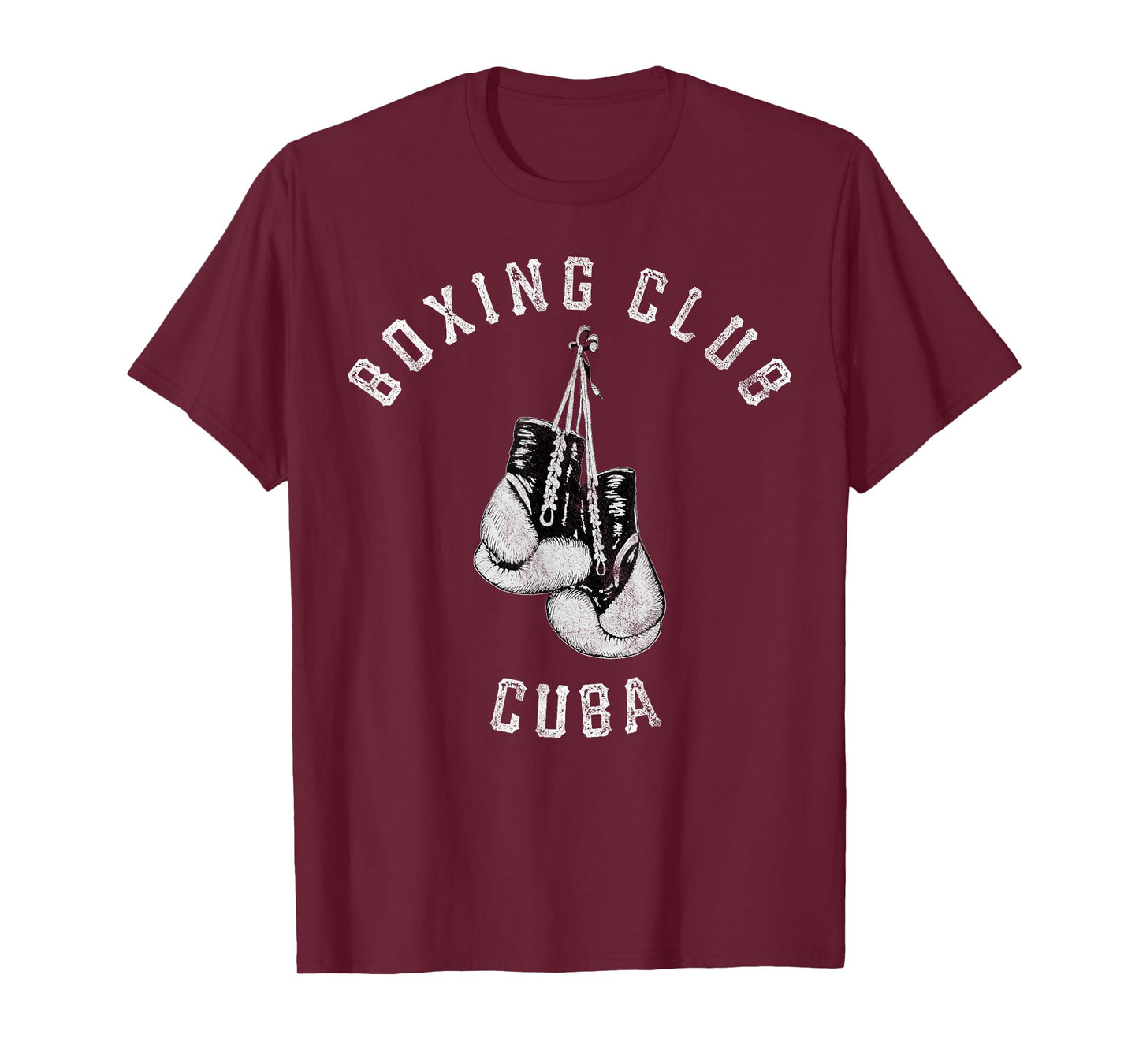 Boxing Club Cuba Gloves Fighter T-Shirt T-Shirt
