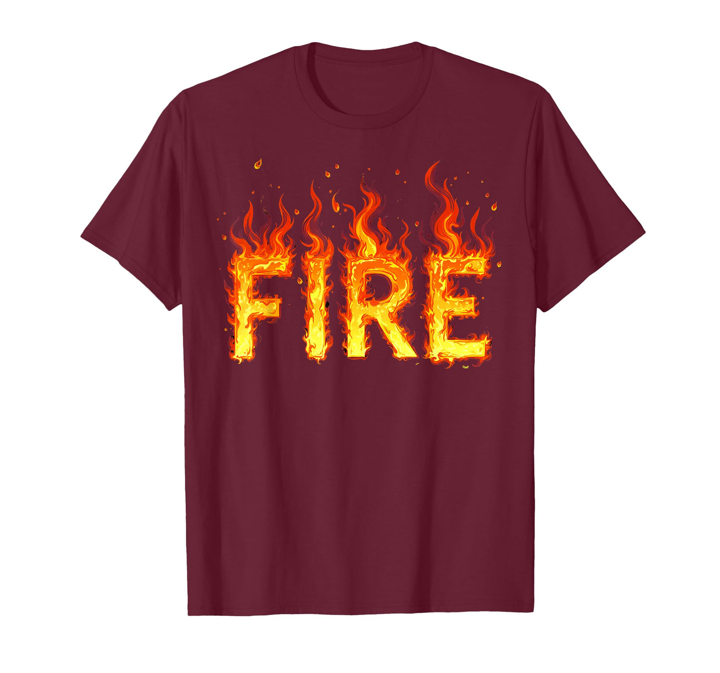 Fire and Ice Matching Funny 2024 Halloween Costume Easy Meme T-Shirt