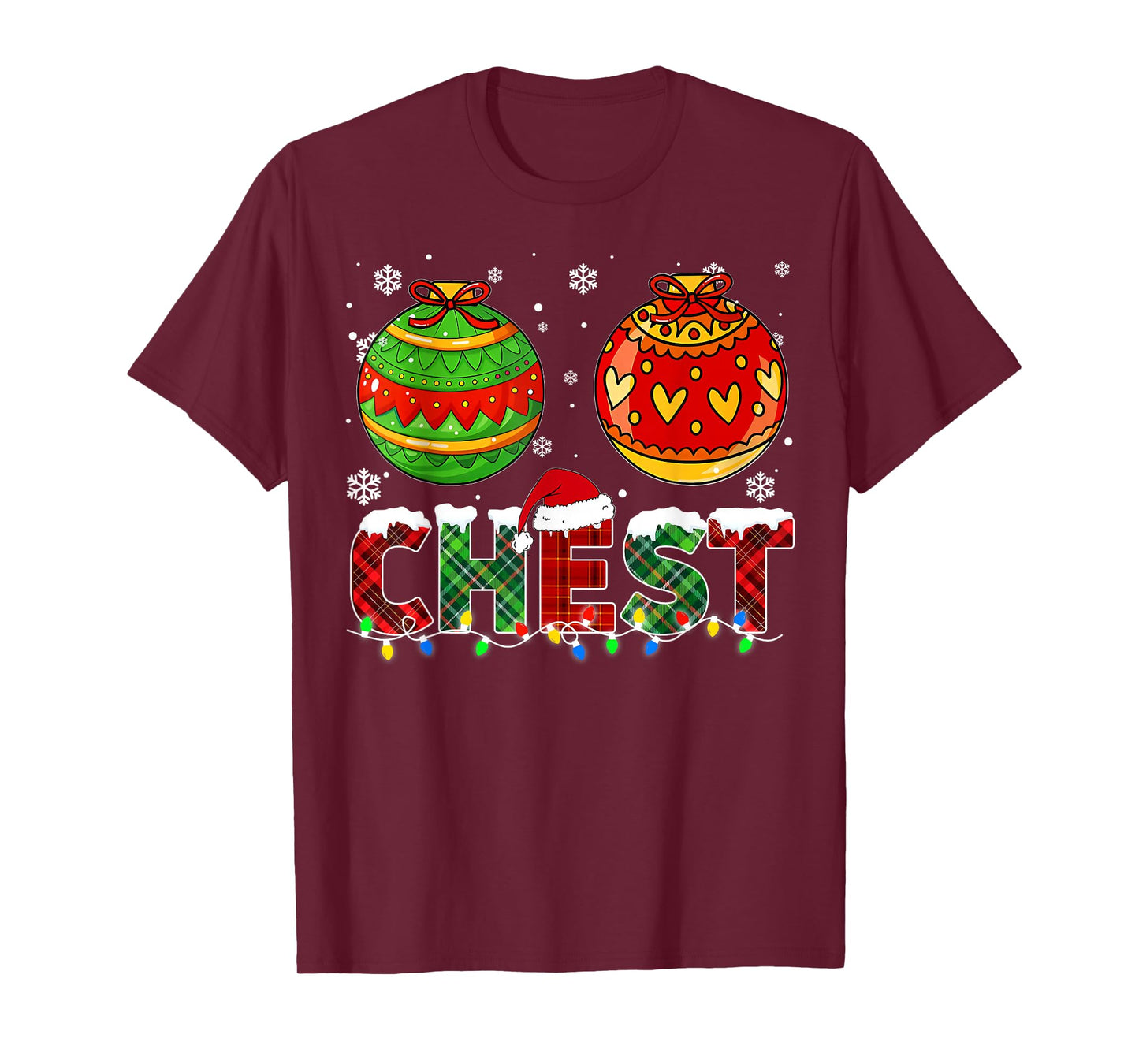 Chest Nuts Matching Chestnuts Xmas Christmas Couples Women T-Shirt