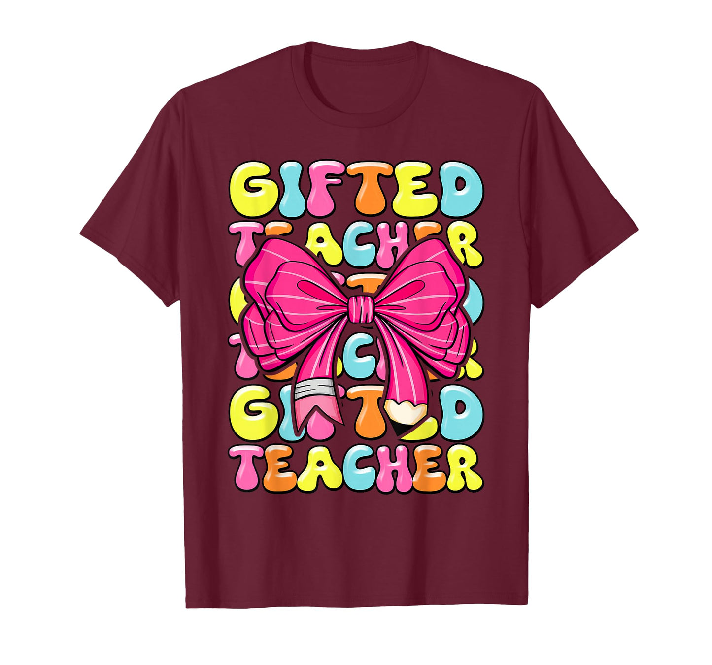 Gifted & Talented Teacher GT Teacher Squad Back to School T-Shirt