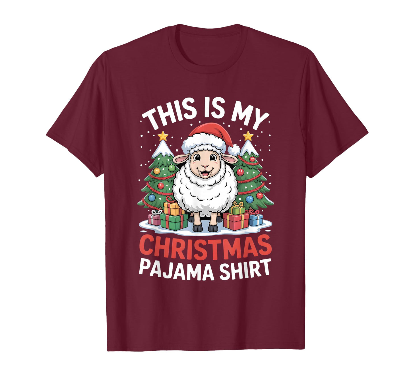 This is My Christmas Pajama Sheep T-Shirt