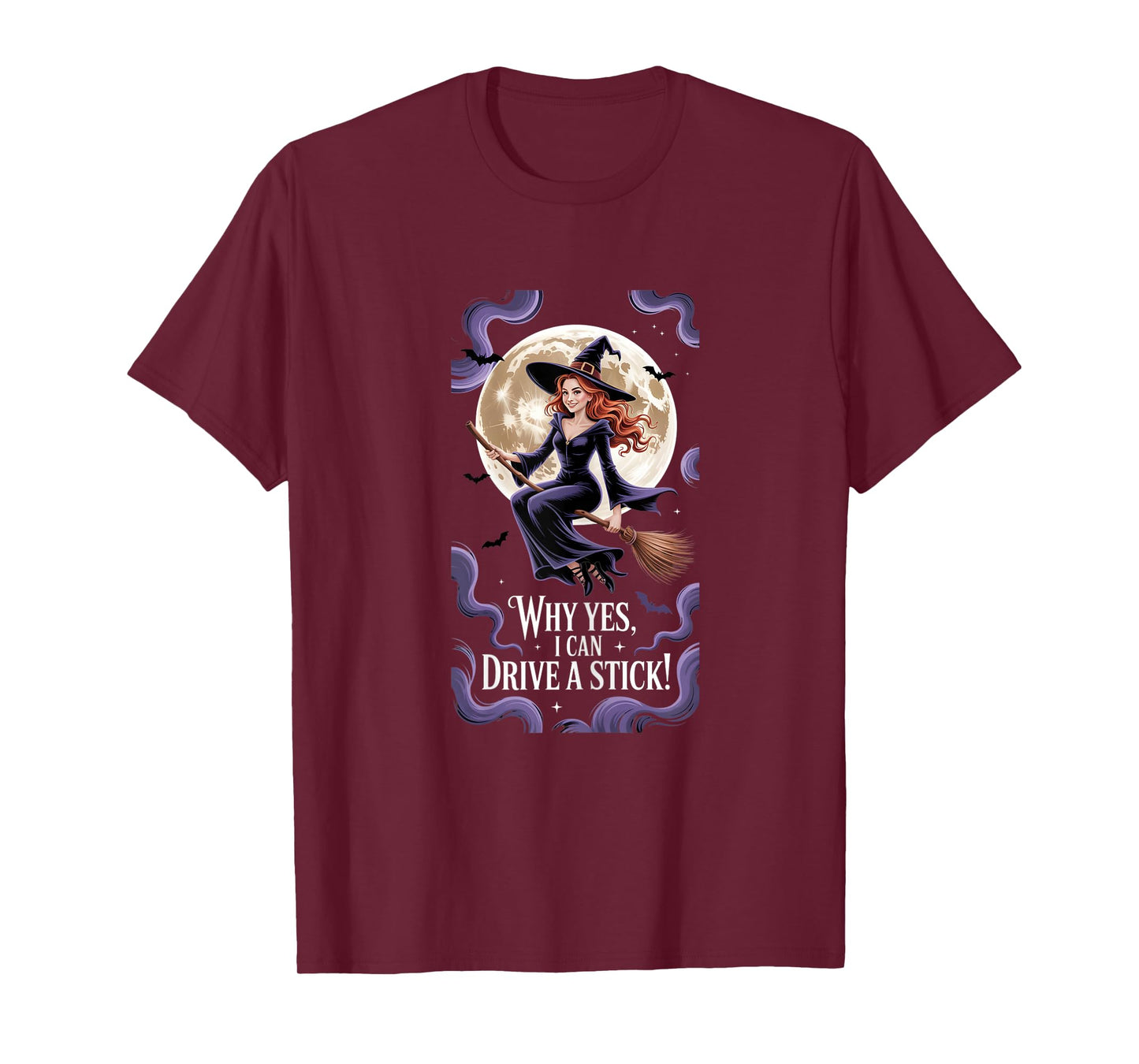Yes I Can Drive a Stick Witch T-Shirt