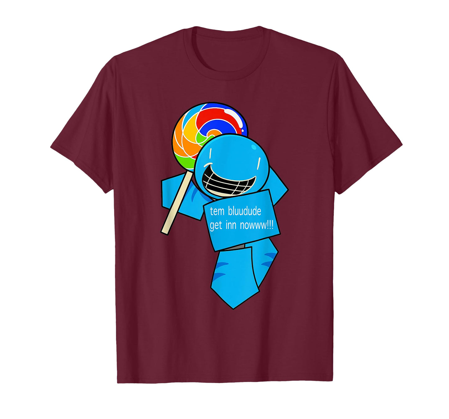 Vintage Tem Bluudude Get In Now tem blue dude T-Shirt