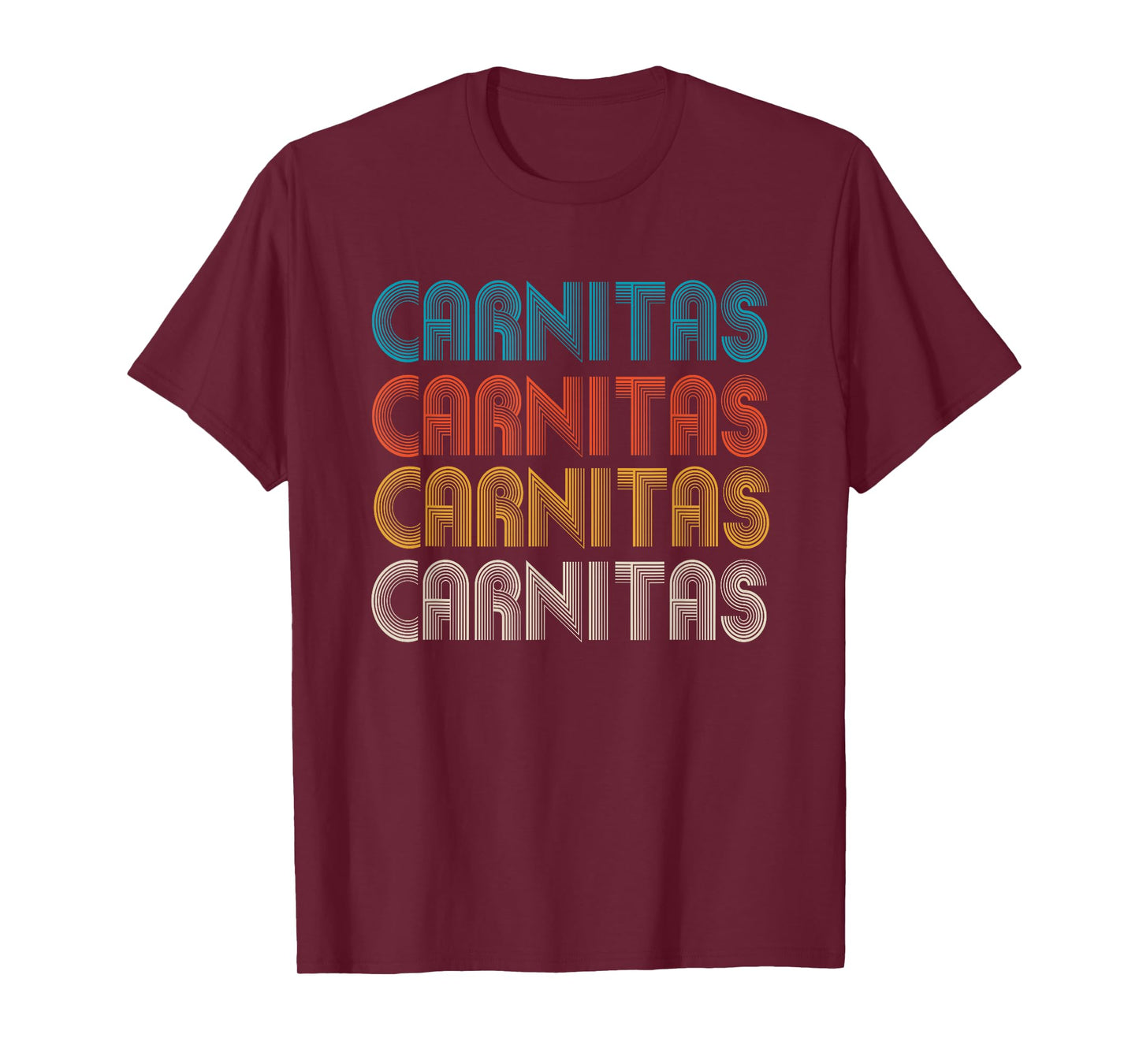 Carnitas, Mexican Comfort Food word design, Latino food T-Shirt
