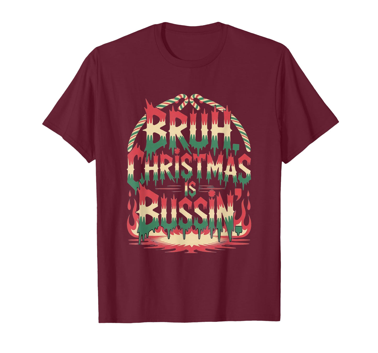 Funny Gen Alpha Gen Z Slang Funny Christmas Sweater T-Shirt