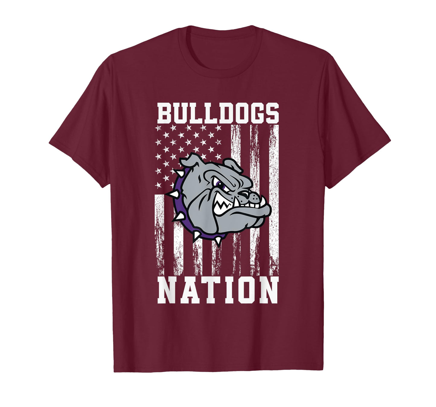 Brownsburg Bulldogs Logo Nation HS T-Shirt