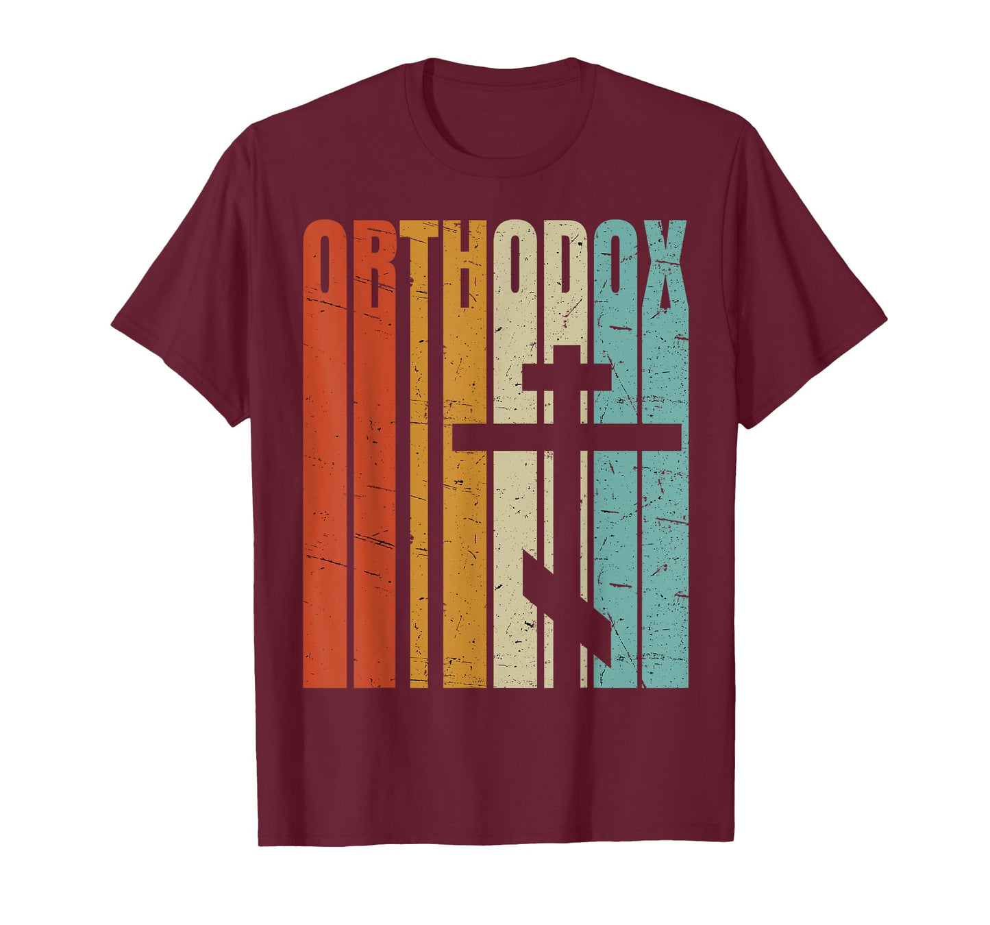 Vintage Retro Christian Orthodox T-Shirt