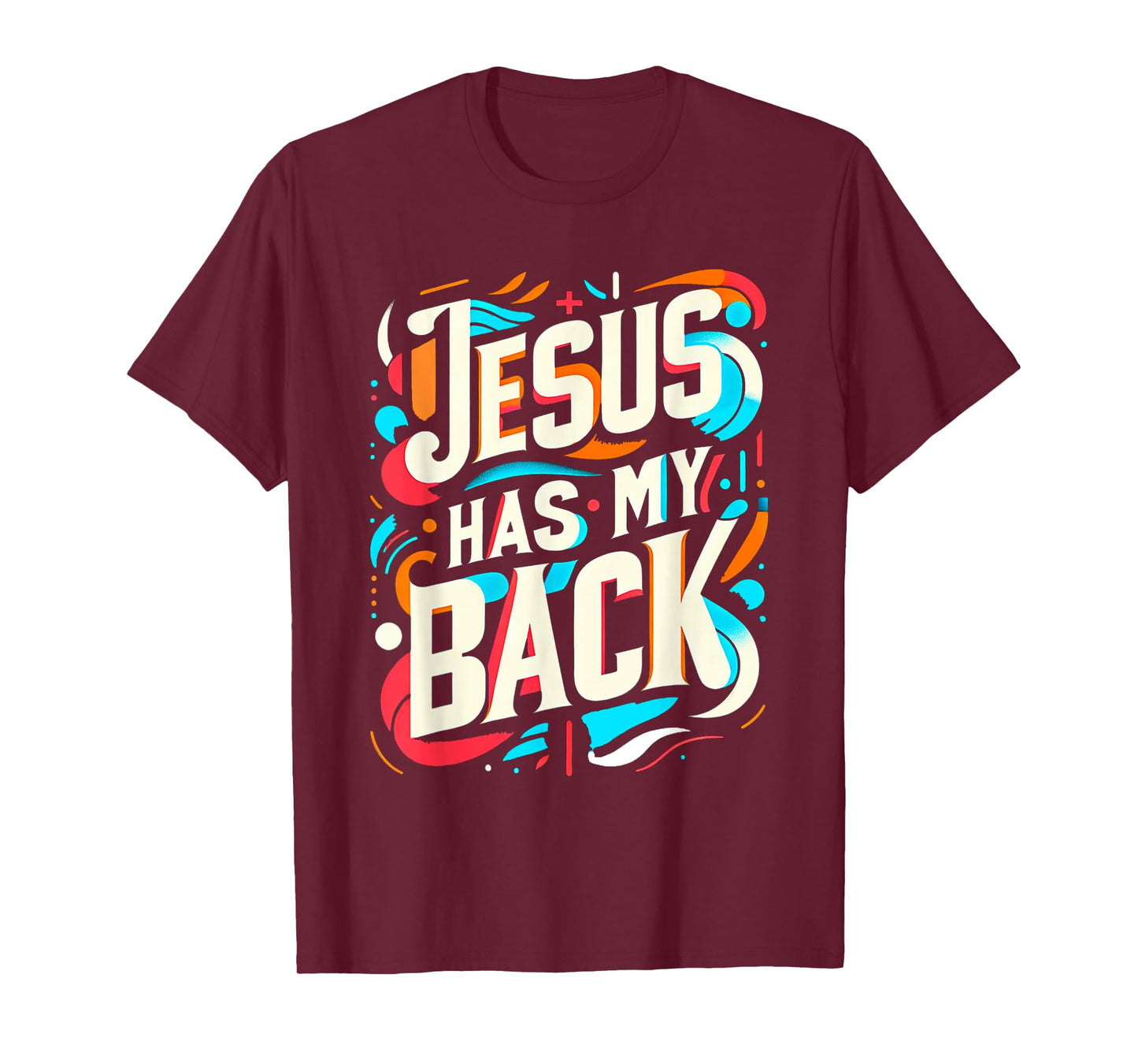 Jesus has my back |--- T-Shirt