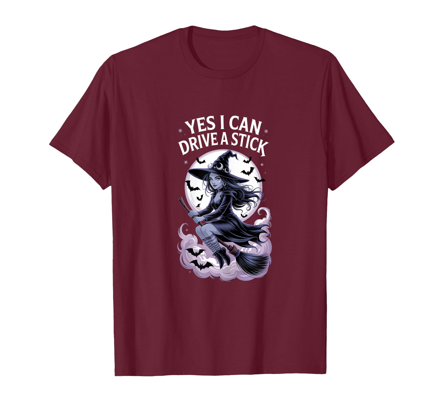 Yes I Can Drive a Stick Witch T-Shirt