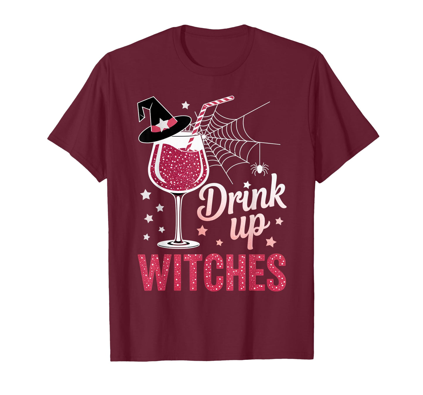 Drink Up Witches Spooky Slushie Halloween Funny Outfit T-Shirt