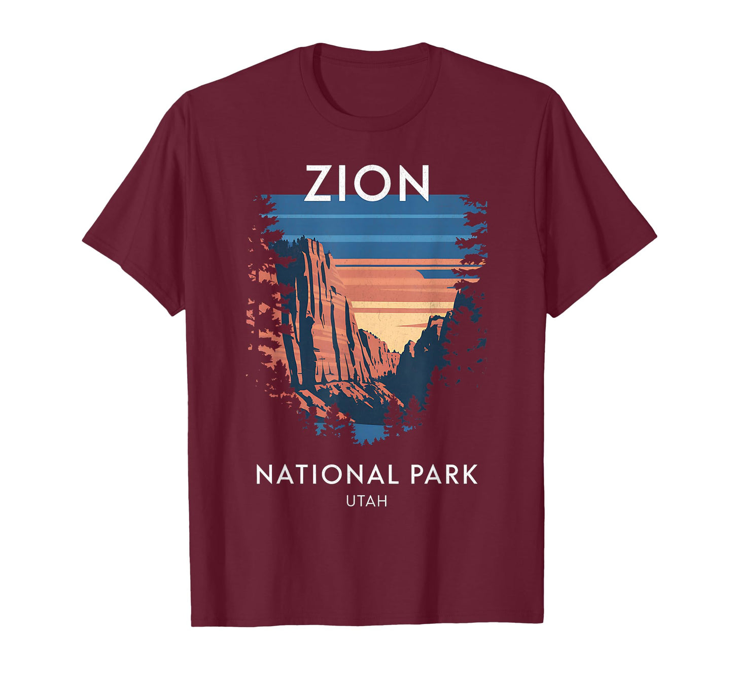 Zion National Park Scenic Utah Adventure T-Shirt