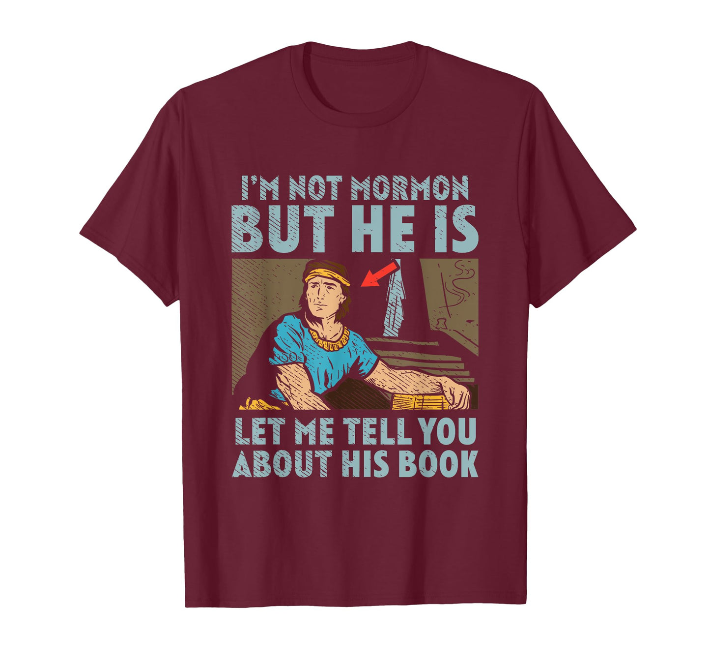 Book of Mormon Missionary LDS Church I'm Not Mormon T-Shirt