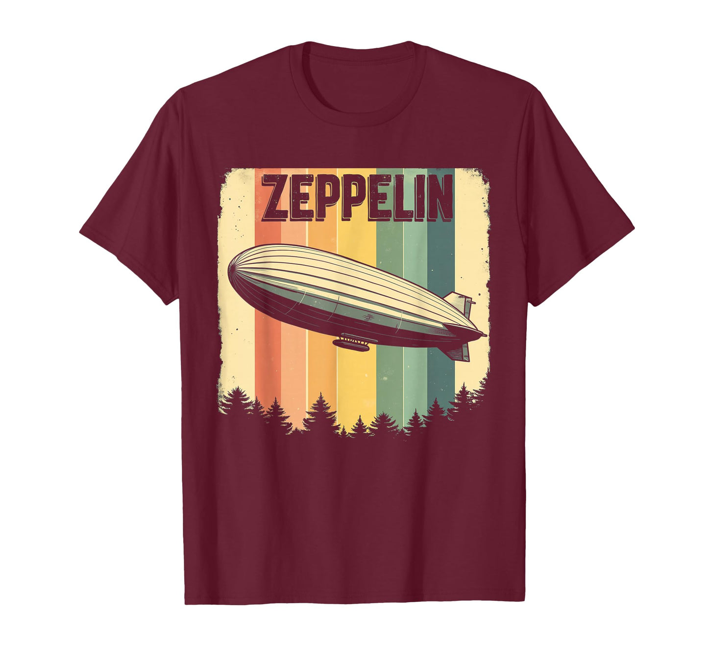 zeppelin t shirt Zepelin vintage 70s 80s Dirigible Airship T-Shirt