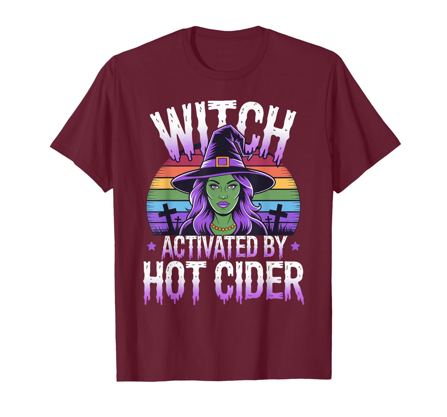 Cider Powered Halloween Witch T-Shirt