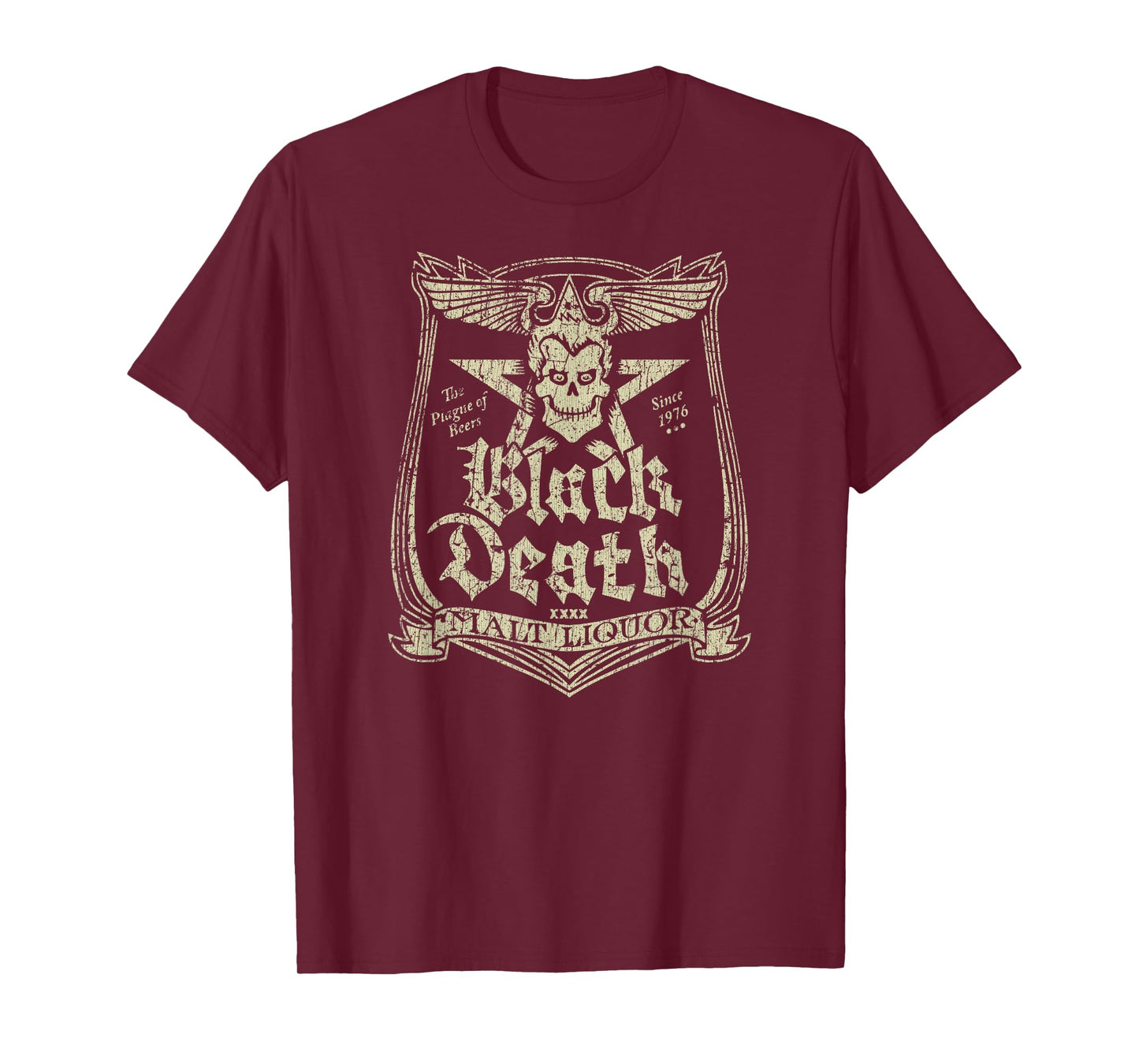 Black Death Malt Liquor 1976 T-Shirt