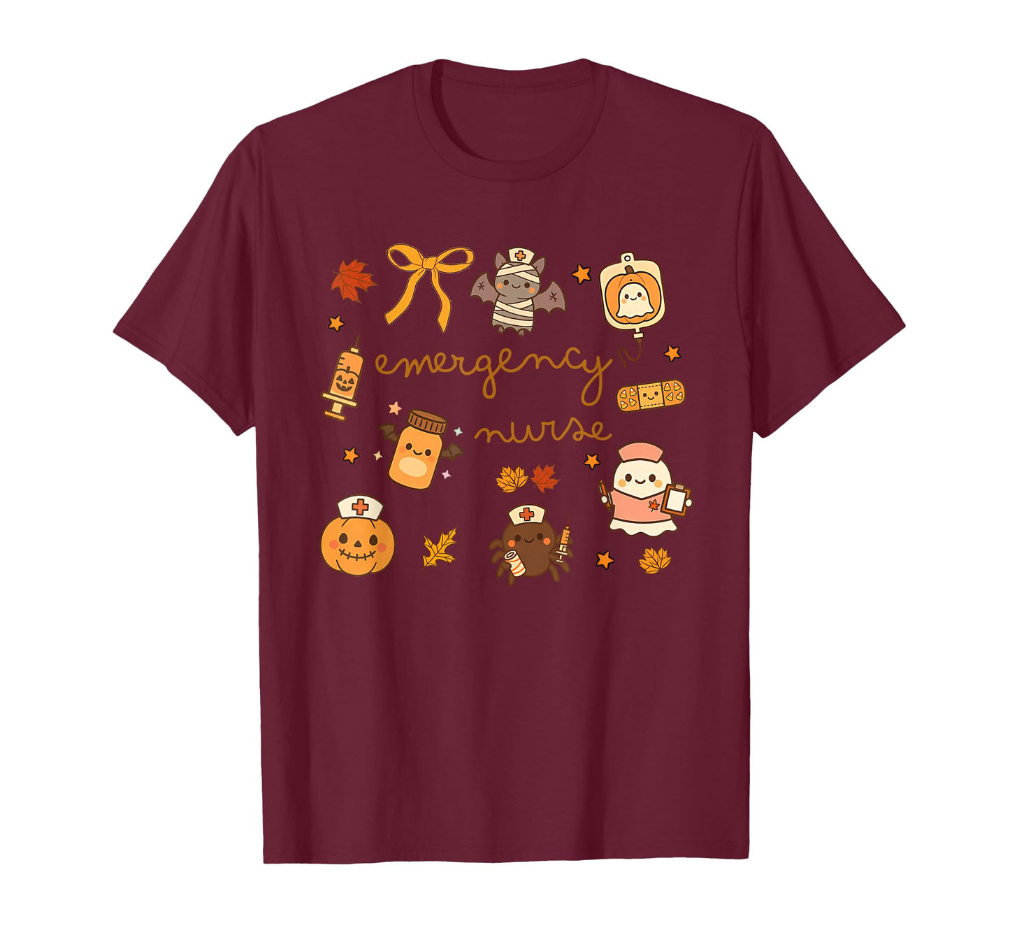 Emergency Department Halloween ER Nurse Halloween T-Shirt