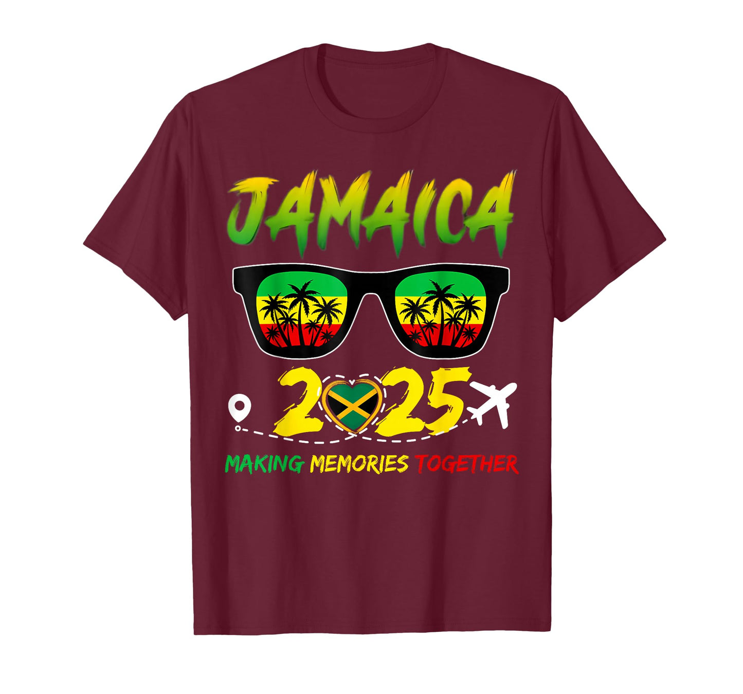 Jamaica Family Reunion 2025 Making Memories Vacation Summer T-Shirt