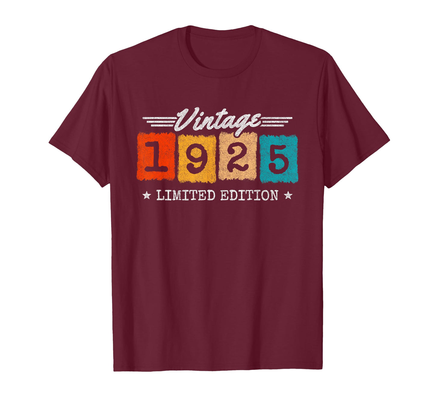 1925 Limited Edition - 1925 Birthday Year - Vintage 1925 T-Shirt
