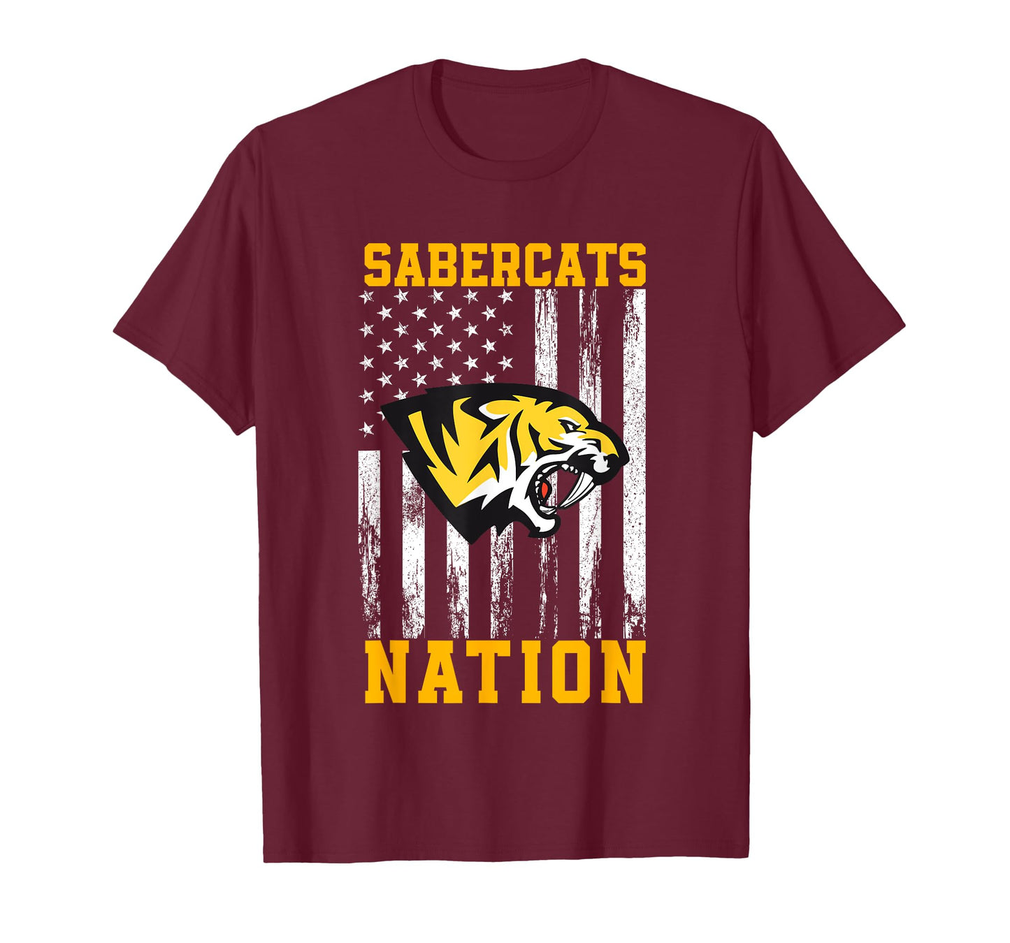 Saguaro Sabercats Logo Nation HS T-Shirt