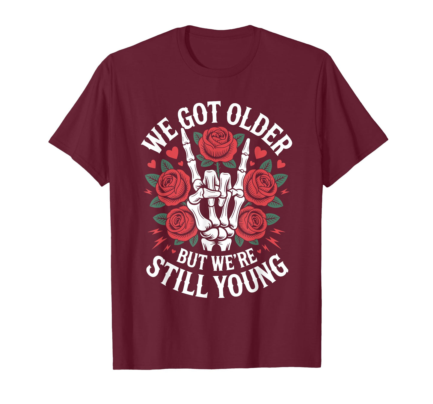 We Got Older But We're Still Young Emo Mom Club Emo Pop Punk T-Shirt