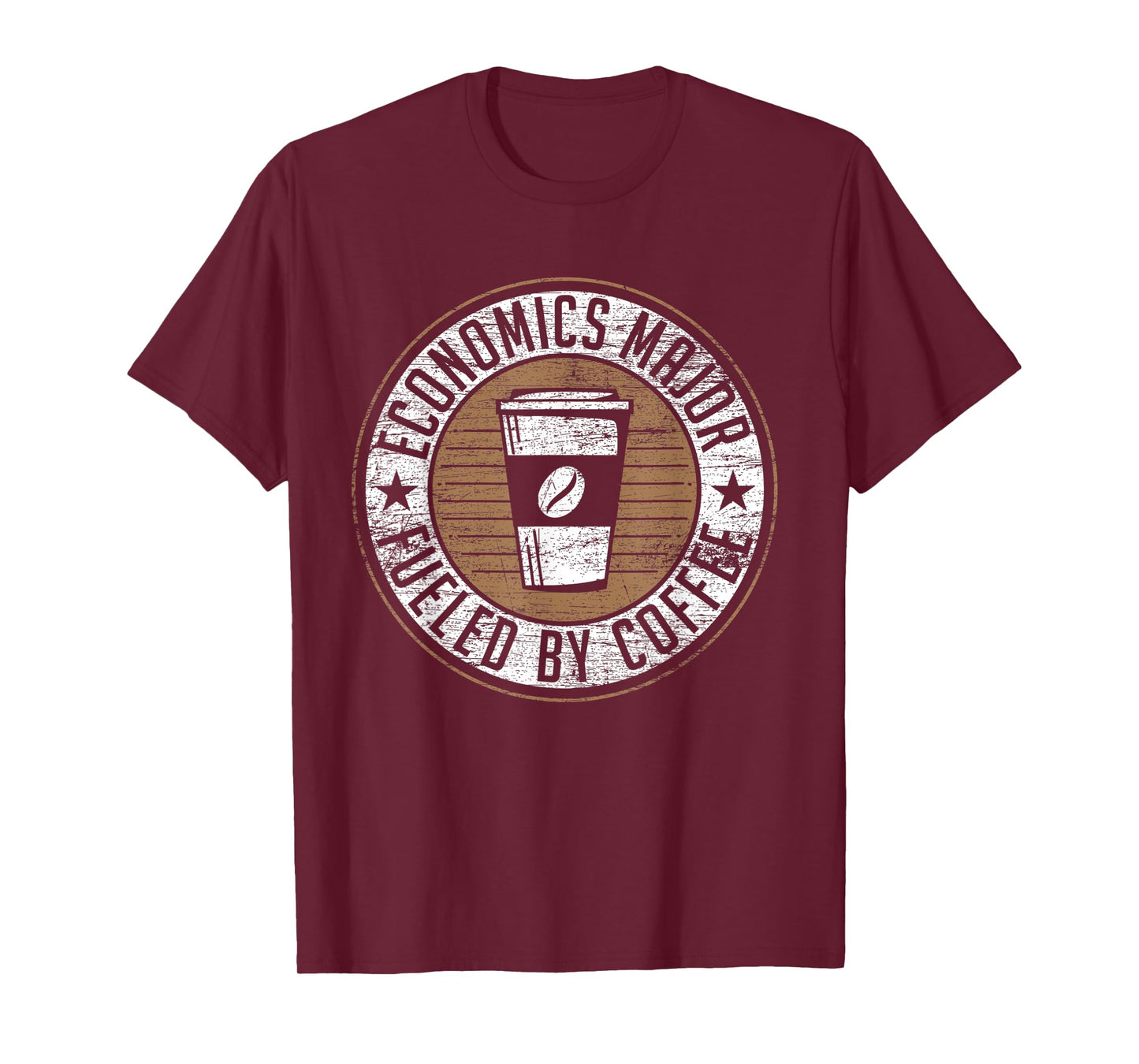 Economics Major Fueled By Coffee T-Shirt