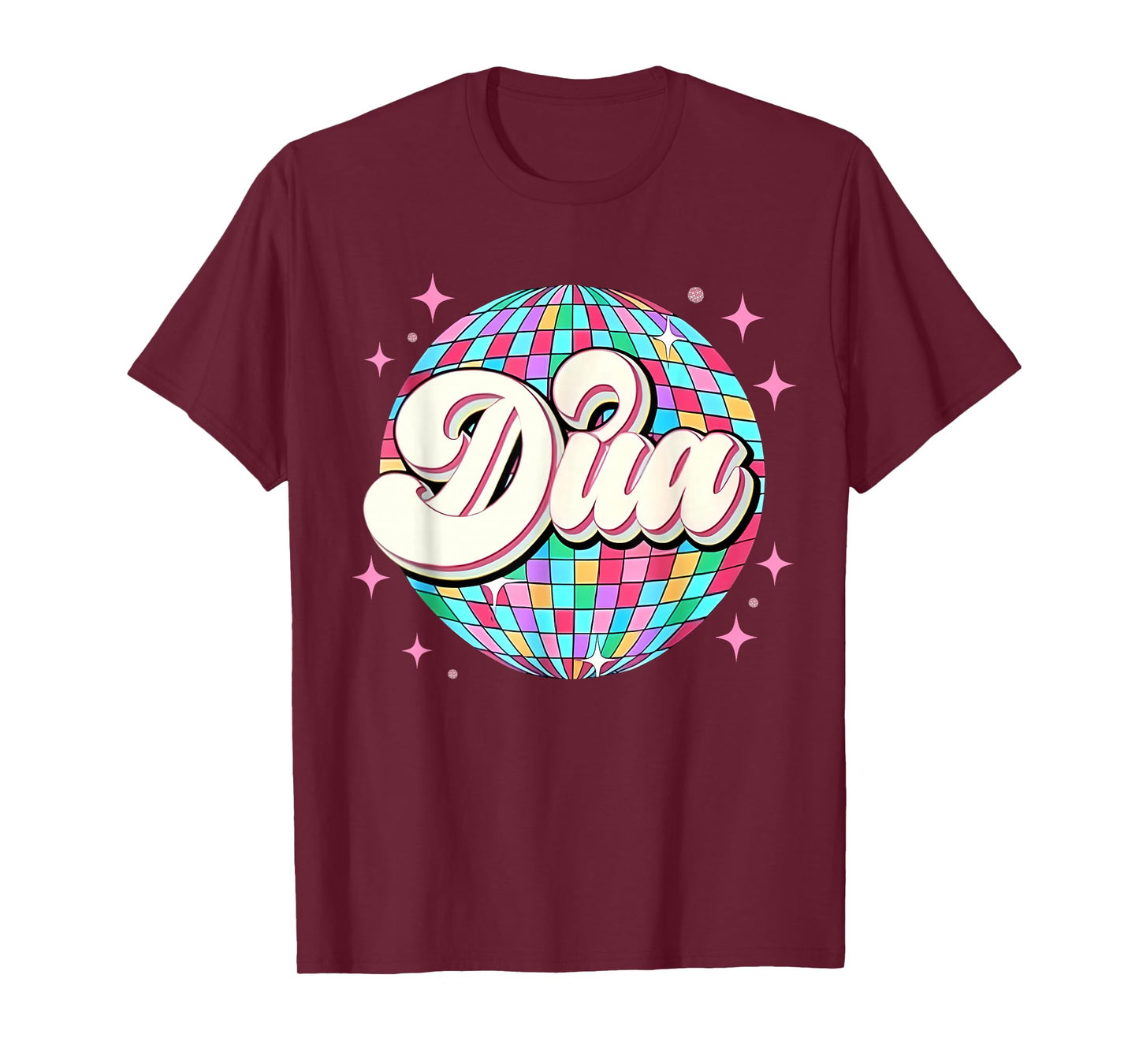 Groovy Girl Retro Dua First Name Personalized Tee 80, 90's T-Shirt