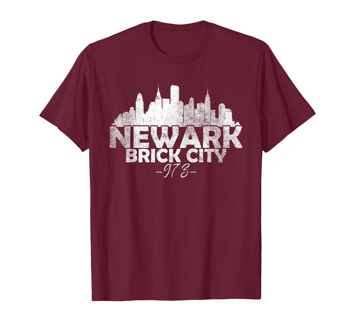 Newark New Jersey NJ | Brick City Skyline T-Shirt
