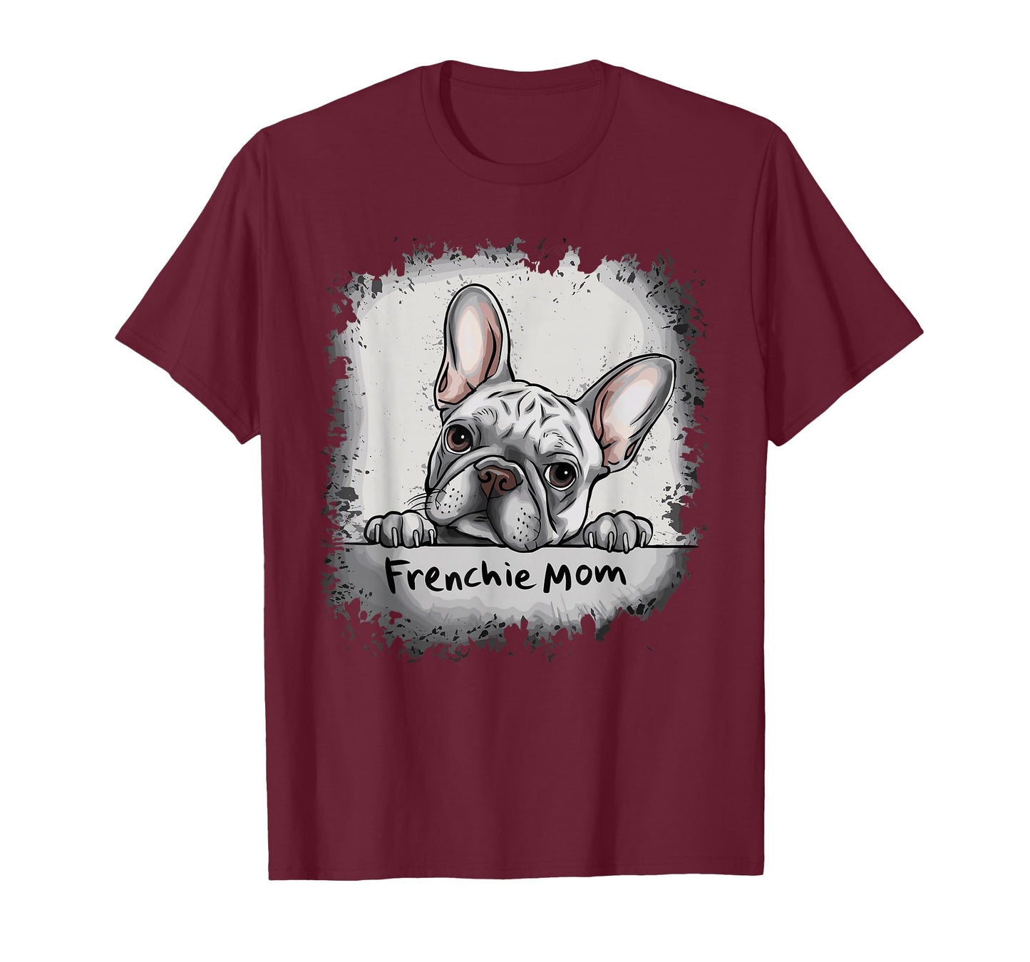 Retro French Bulldog Mom T-Shirt