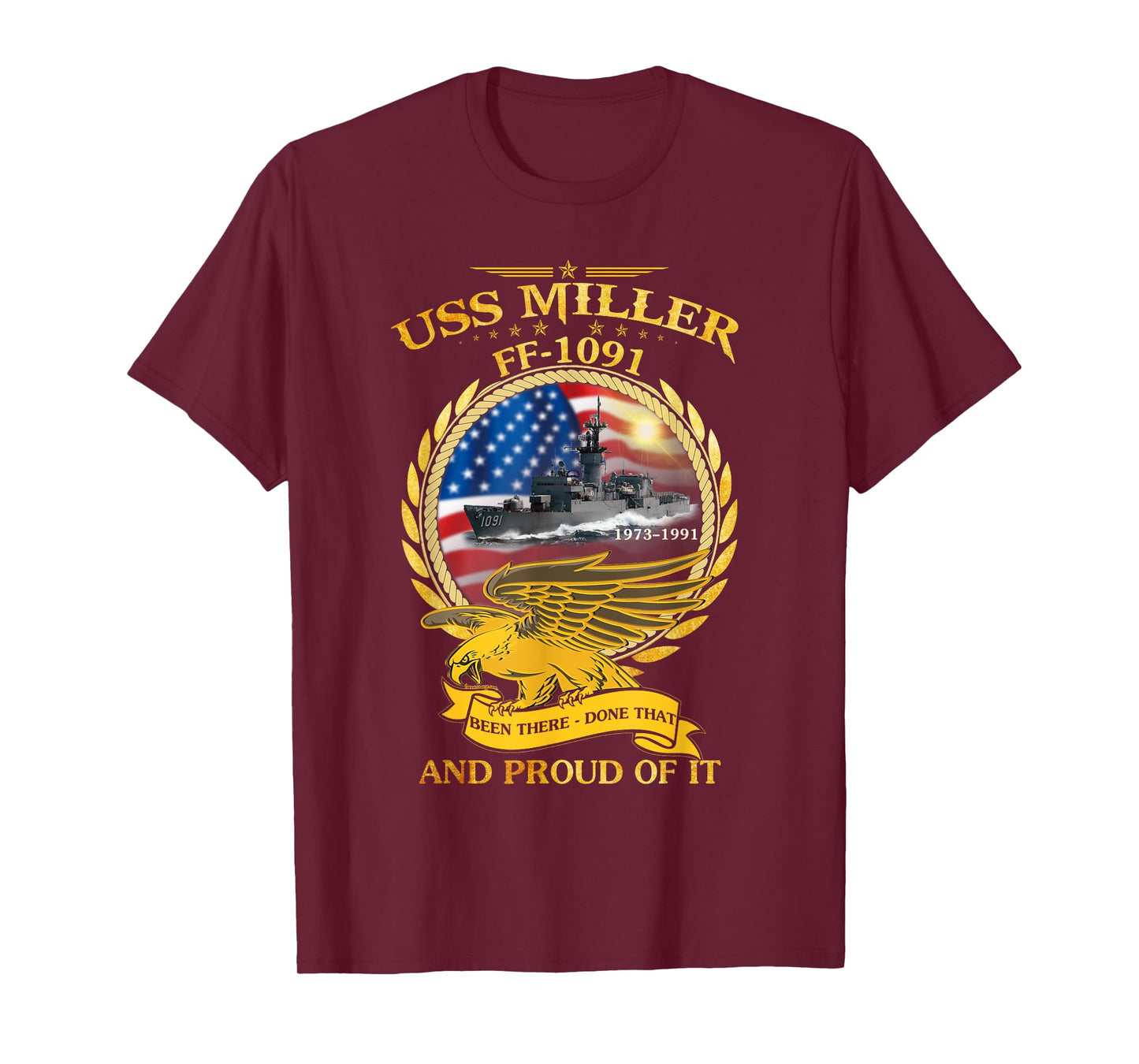 USS Miller (FF-1091) T-Shirt