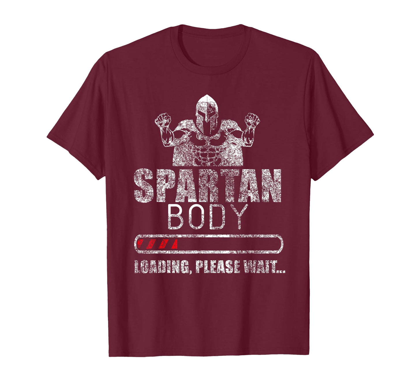 spartan body gym loading muscles funny cool Leg day T-Shirt