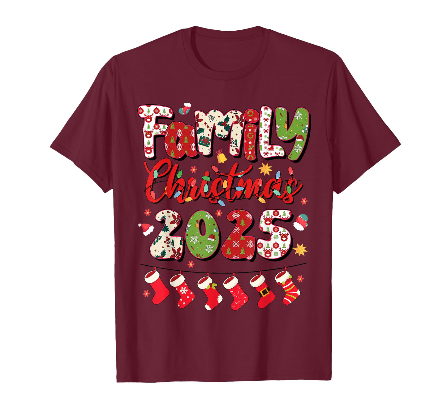 Family Christmas 2025 Making Memories Together Xmas Women T-Shirt