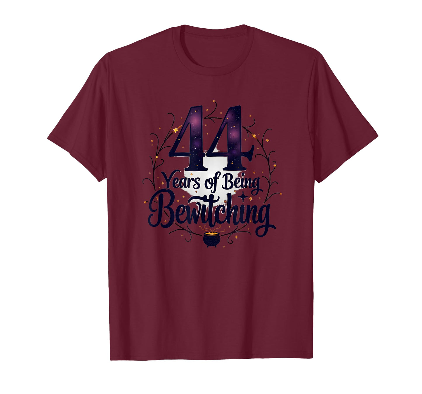 44 Years Bewitching Birthday Gift Magical Celebration T-Shirt