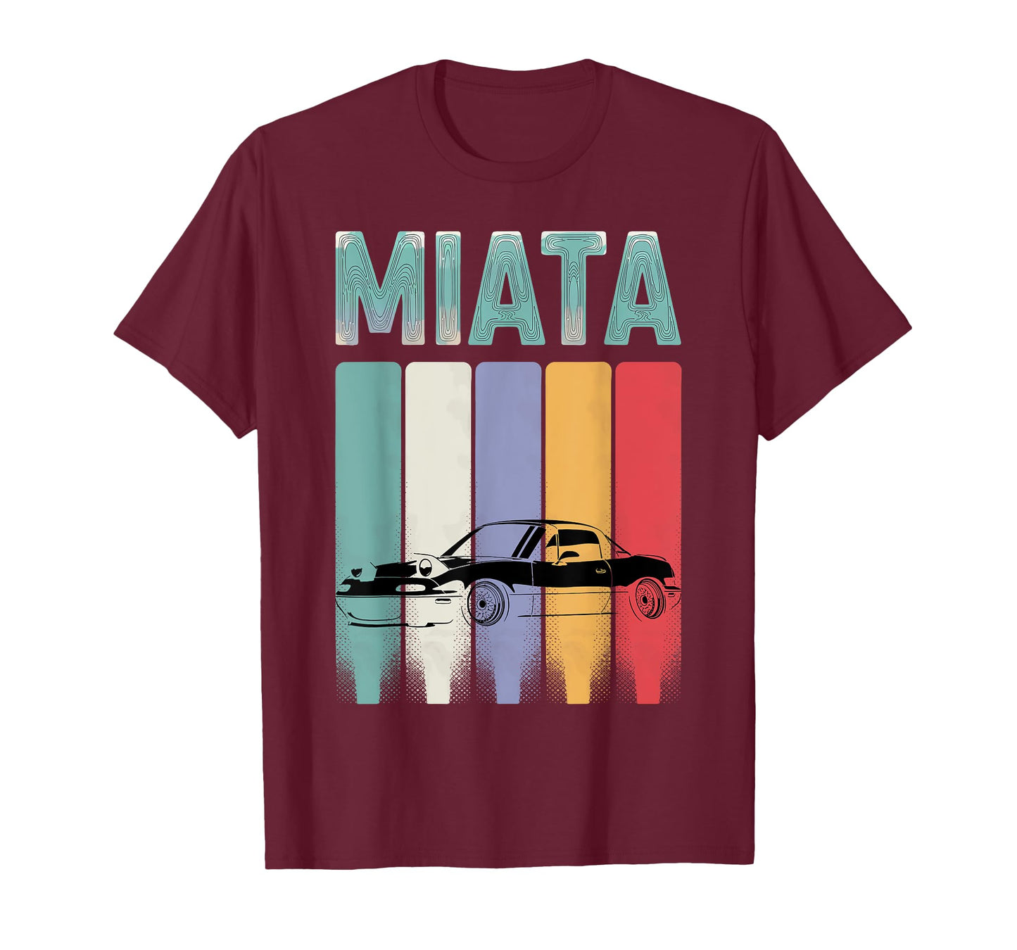 Japanese Miata Car Retro Vintage Sports Car Legend 90s T-Shirt
