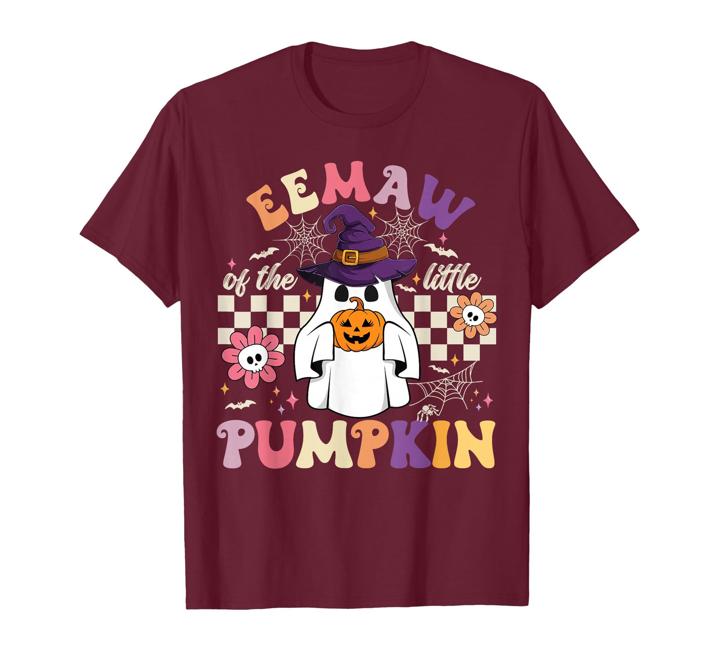 Eemaw of The Little Pumpkin Halloween Spooky Ghost T-Shirt