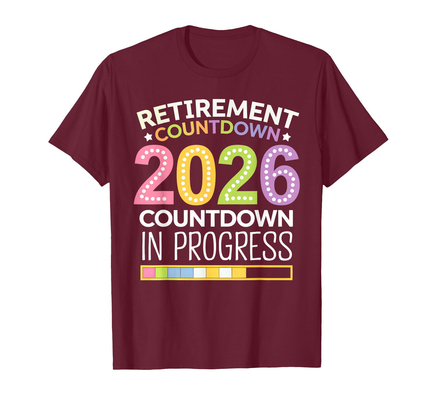 Retirement Class Of 2026 Teacher Countdown Loading Teacher T-Shirt