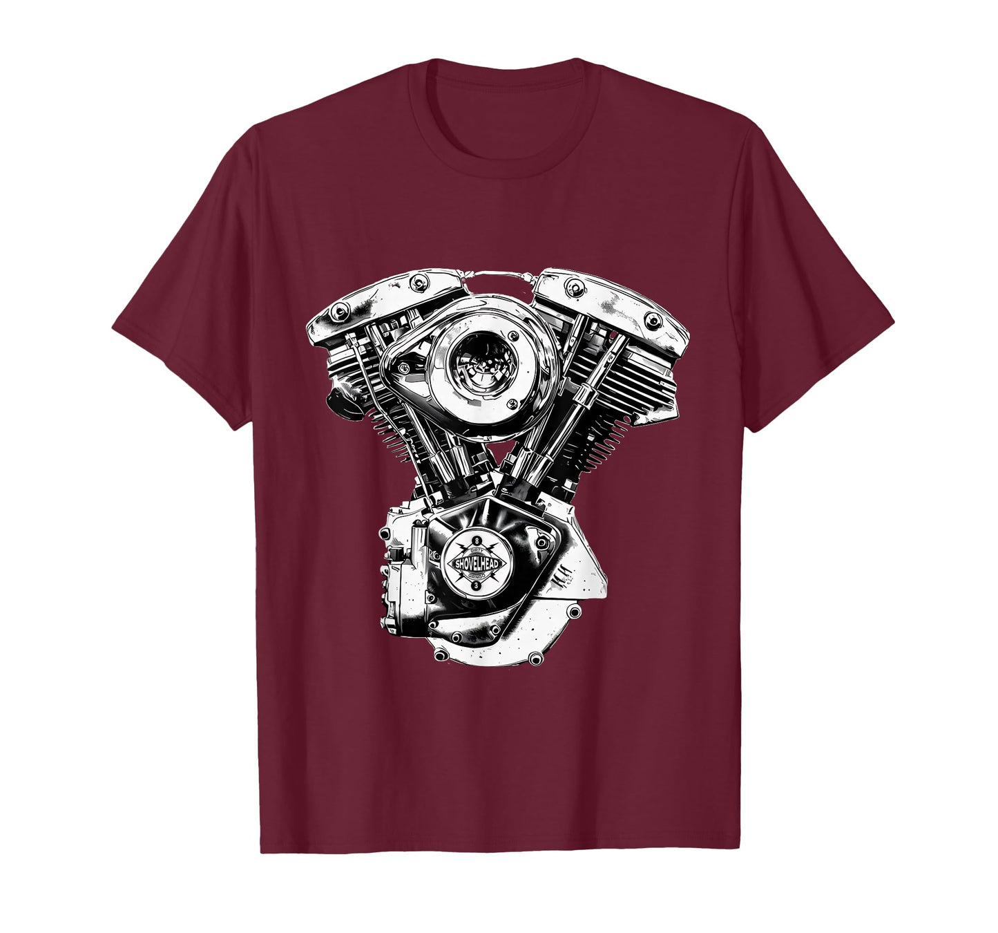 1983 Cone Shovelhead HD Old School Motorcycle VTwin Retro T-Shirt