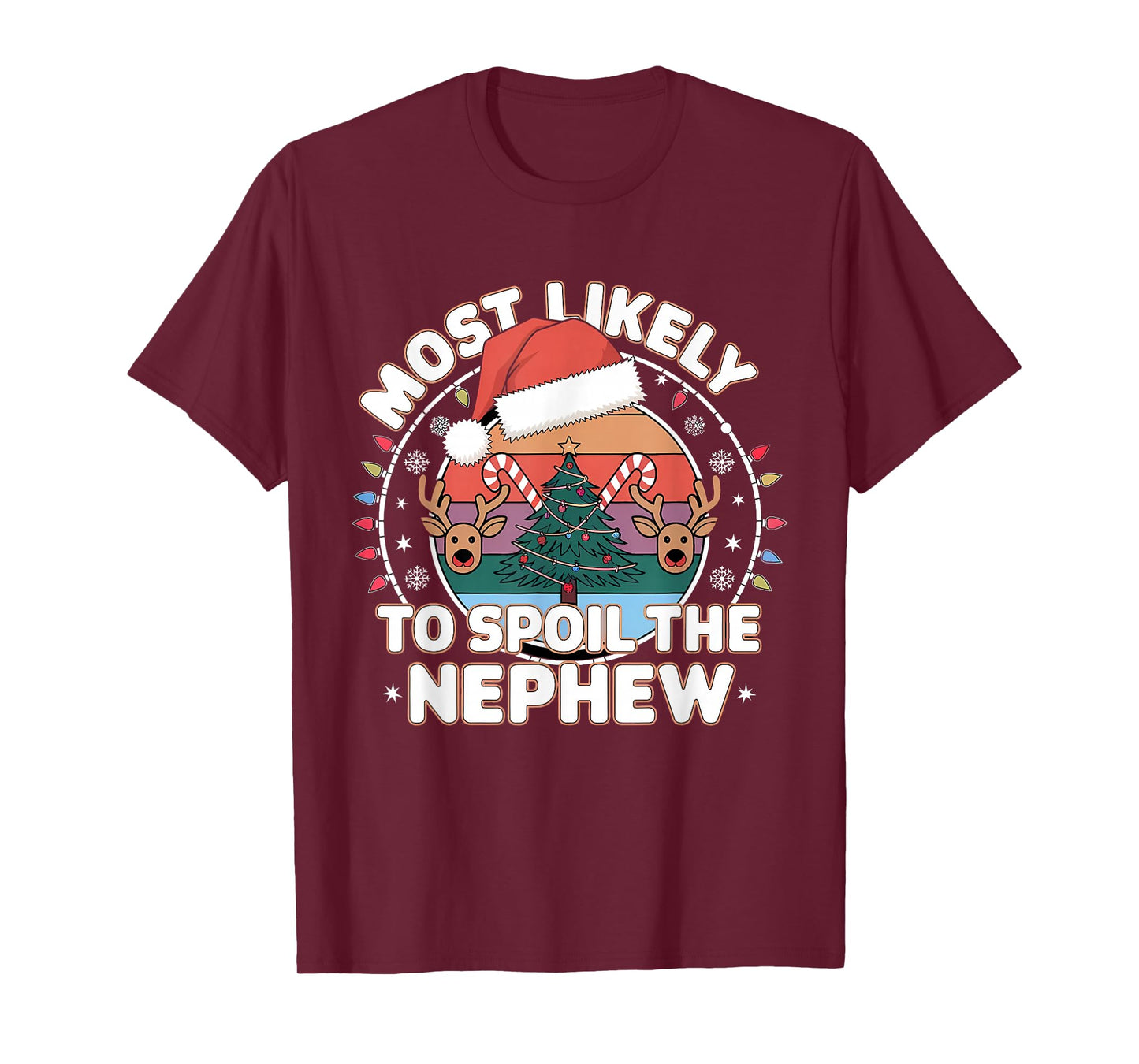 Christmas Party Most Likely to Spoil The Grandson Funny T-Shirt