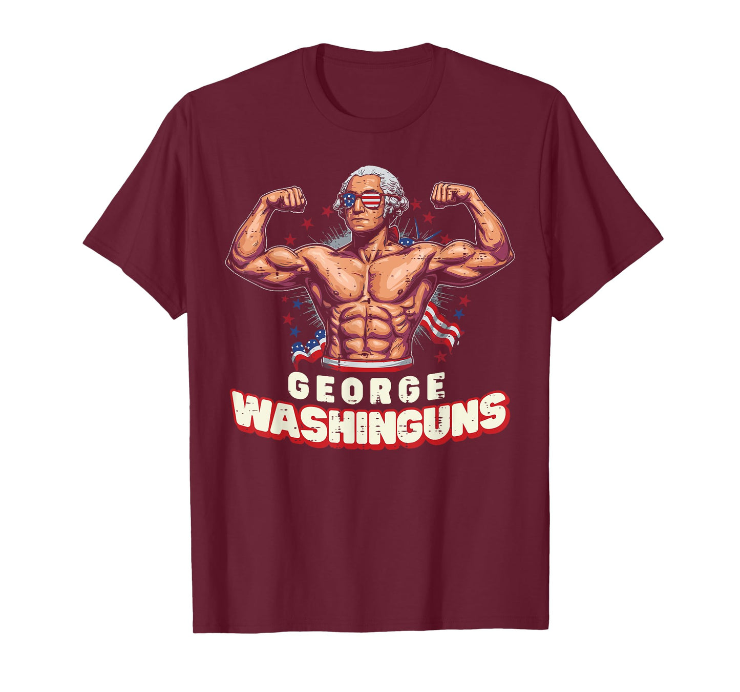 4th Of July Gym Washinguns Washington Workout Men Women T-Shirt