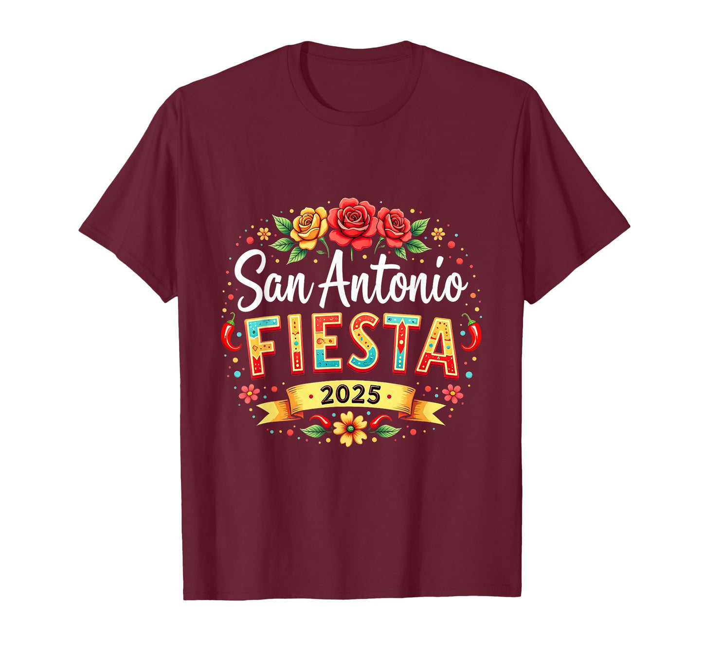 Fiesta 2025 Cinco De Mayo San Antonio Texas Culture T-Shirt